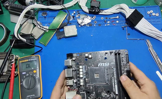 晋中华硕电脑主板维修